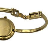 グッチ GUCCI チェンジベゼル 1100-L ホワイト ゴールドプレーテッド クオーツ レディース 腕時計