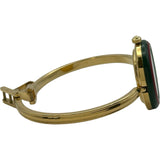 グッチ GUCCI チェンジベゼル 1100-L ホワイト ゴールドプレーテッド クオーツ レディース 腕時計