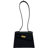 エルメス HERMES ケリー20 無秩序 B刻 ブラック/ゴールド金具 エプソン レディース ショルダーバッグ