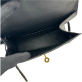 エルメス HERMES ケリー20 無秩序 B刻 ブラック/ゴールド金具 エプソン レディース ショルダーバッグ