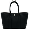 エルメス HERMES ネオガーデン23 K刻 ブラック シルバー金具 ネゴンダ レディース ハンドバッグ