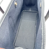 エルメス HERMES ガーデンパーティTPM Y刻 ブラック/ホワイト シルバー金具 トワル レディース ハンドバッグ