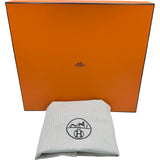 エルメス HERMES ガーデンパーティTPM Y刻 ブラック/ホワイト シルバー金具 トワル レディース ハンドバッグ