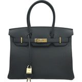 エルメス HERMES バーキン30 K刻 プロン ゴールド金具 トゴ レディース ハンドバッグ