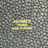 エルメス HERMES ピコタンロック MM Z刻 ブルーニュイ　ゴールド金具 トリヨン レディース トートバッグ