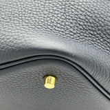 エルメス HERMES ピコタンロック MM Z刻 ブルーニュイ　ゴールド金具 トリヨン レディース トートバッグ