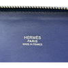 エルメス HERMES ボリード27 D刻 ブルーアンクル/シルバー金具 エプソン レディース ショルダーバッグ