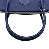 エルメス HERMES ボリード27 D刻 ブルーアンクル/シルバー金具 エプソン レディース ショルダーバッグ