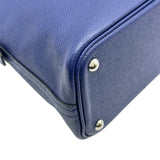 エルメス HERMES ボリード27 D刻 ブルーアンクル/シルバー金具 エプソン レディース ショルダーバッグ