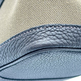 エルメス HERMES ガーデンパーティーTPM W刻 ブラウン シルバー金具 トワル レディース トートバッグ