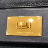 エルメス HERMES ヴァンキャトル C刻印 ブラック ゴールド金具 トゴ レディース ショルダーバッグ
