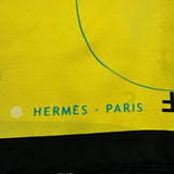 エルメス HERMES カレ90 LE MONDE EST 1 FLEUVE シルク レディース スカーフ