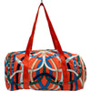 エルメス HERMES ダッフル44 オレンジ/シルバー金具 エアシルク レディース ボストンバッグ