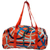 エルメス HERMES ダッフル44 オレンジ/シルバー金具 エアシルク レディース ボストンバッグ