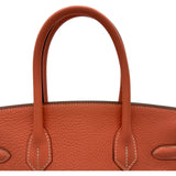 エルメス HERMES バーキン30 Q刻 クレヴェット シルバー金具 トリヨン レディース ハンドバッグ