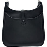 エルメス HERMES エヴリン3 GM T刻 ブラック シルバー金具 トリヨン レディース ショルダーバッグ