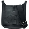 エルメス HERMES エヴリン3 PM D刻 ブラック/シルバー金具 トリヨン ユニセックス ショルダーバッグ