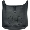 エルメス HERMES エヴリン3 PM D刻 ブラック/シルバー金具 トリヨン ユニセックス ショルダーバッグ