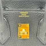エルメス HERMES バーキン25 K刻印　(2025年製) ブラック ゴールド金具 トゴ レディース ハンドバッグ