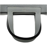 エルメス HERMES アルザン31 D刻印 ブルーペール シルバー金具 トリヨンクレマンス レディース ハンドバッグ