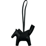 エルメス HERMES ロデオペガサスPM K刻 ブラック アニューミロ レディース チャーム