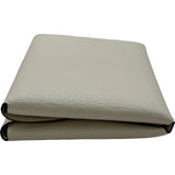 エルメス HERMES カルヴィデュオ W刻 ナタ シルバー金具 シェーブル レディース 二つ折り財布