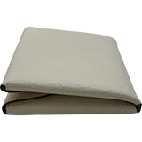 エルメス HERMES カルヴィデュオ W刻 ナタ シルバー金具 シェーブル レディース 二つ折り財布