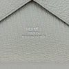 エルメス HERMES カルヴィデュオ W刻 ナタ シルバー金具 シェーブル レディース 二つ折り財布