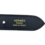 エルメス HERMES トリム31 Y刻 ブルーニュイ　ゴールド金具 エバーカラー レディース ショルダーバッグ