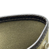 エルメス HERMES ガーデンパーティPM □G刻印 カーキ シルバー金具 トワル レディース トートバッグ