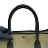 エルメス HERMES ガーデンパーティPM □G刻印 カーキ シルバー金具 トワル レディース トートバッグ