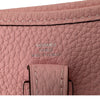 エルメス HERMES エヴリンTPM W刻印 ローズサクラ シルバー金具 トリヨンクレマンス レディース ショルダーバッグ