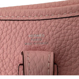 エルメス HERMES エヴリンTPM W刻印 ローズサクラ シルバー金具 トリヨンクレマンス レディース ショルダーバッグ