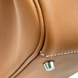 エルメス HERMES リンディミニ K刻 ゴールド ゴールド/シルバー金具 スィフト レディース ショルダーバッグ