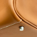 エルメス HERMES リンディミニ K刻 ゴールド ゴールド/シルバー金具 スィフト レディース ショルダーバッグ