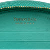 ティファニー TIFFANY＆CO ハーフムーンウォレット ライトブルー レザー レディース 長財布