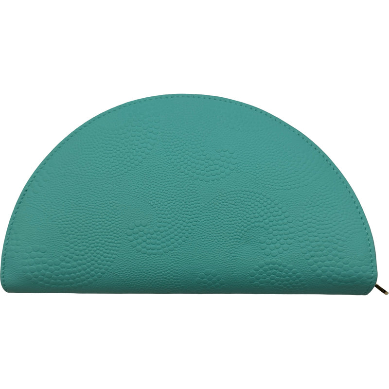 ティファニー TIFFANY＆CO ハーフムーンウォレット ライトブルー