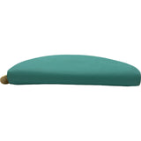 ティファニー TIFFANY＆CO ハーフムーンウォレット ライトブルー レザー レディース 長財布