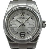 ロレックス ROLEX オイスターパーペチュアル 26 176200 シルバー ステンレススチール 自動巻き レディース 腕時計