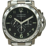 パネライ PANERAI ルミノール クロノグラフ PAM00072 ブラック チタン/ステンレススチール 自動巻き メンズ 腕時計