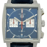 タグ・ホイヤー TAG HEUER モナコ キャリバーホイヤー02 クロノグラフ CBL2111.FC6453 ブルー ステンレススチール 自動巻き メンズ 腕時計