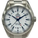 オメガ OMEGA シーマスター アクアテラ 150M マスターコーアクシャル クロノメーター GMT 231.90.43.22.04.001 ホワイト チタン 自動巻き メンズ 腕時計