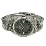 ロレックス ROLEX デイトジャスト36 126234 スレート ホワイトゴールド/ステンレススチール 自動巻き メンズ 腕時計