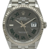 ロレックス ROLEX デイトジャスト36 126234 スレート ホワイトゴールド/ステンレススチール 自動巻き メンズ 腕時計