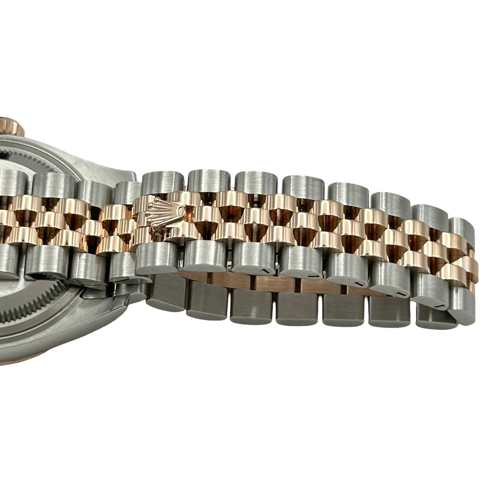 ロレックス ROLEX デイトジャスト28 279161G チョコ ピンクゴールド/ステンレススチール 自動巻き レディース 腕時計 ロレックス ROLEX デイトジャスト28 279161G チョコ ピンクゴールド