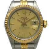 ロレックス ROLEX デイトジャスト 69173 シャンパンゴールド ゴールド/ステンレススチール 自動巻き レディース 腕時計