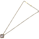 ヴァンクリーフ＆アーペル Van Cleef & Arpels ヴィンテージアルハンブラネックレス ピンクゴールド Au750 ピンクマザーオブパール ジュエリー