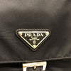 プラダ PRADA ナイロンショルダーバッグ ネイビーシルバー金具 ナイロン メンズ ショルダーバッグ