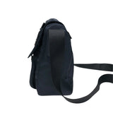 プラダ PRADA ナイロンショルダーバッグ ネイビーシルバー金具 ナイロン メンズ ショルダーバッグ