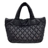 シャネル CHANEL コココクーントートバッグPM A48610 13番台 ブラック シルバー金具 ナイロン レディース トートバッグ